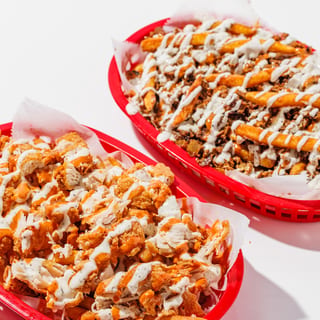 OG Fries Half Chicken/ Half Steak